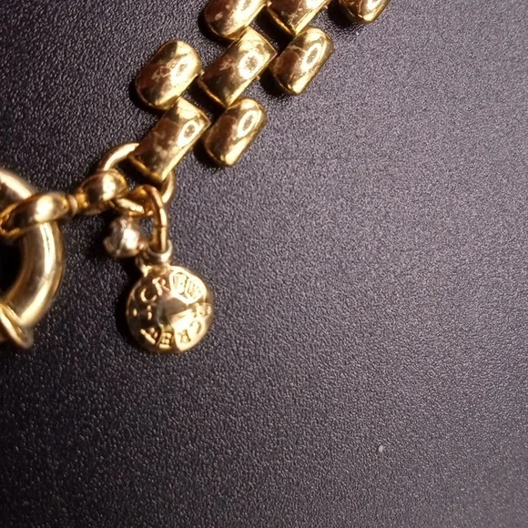 J. CREW NEON ORANGE STATEMENT NECKLACE - Picture 7 of 8